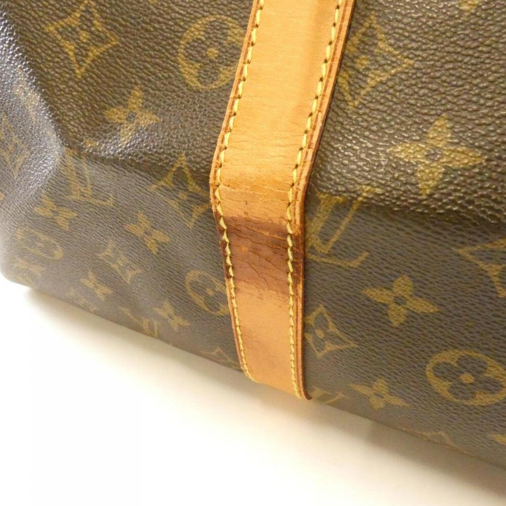 LOUIS VUITTON Brown Monogram Keepall 45 Boston Bag - Picture 4 of 8